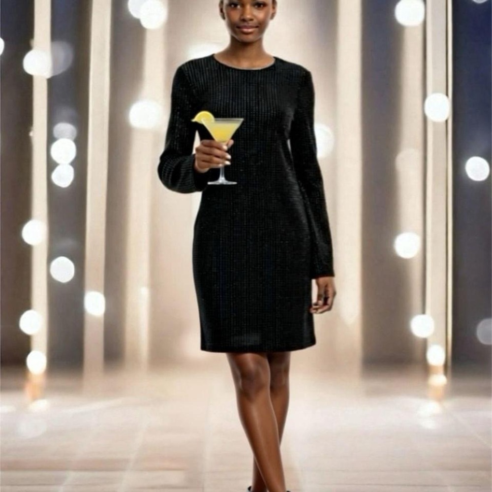 NWT Catherine Malandrino Black timeless Dress / Sizes XS‎ & S / MSRP $118